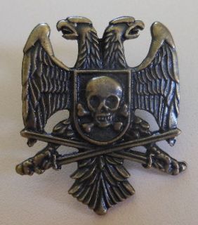 serbia chetnik cap badge cockade variant 7 from italy time