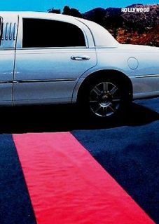   Deluxe HOLLYWOOD RED Aisle Runner 50 ft X 38 ~ Graduation ~ Wedding
