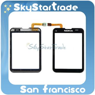 Nokia C3 Touch and Type C3 01 Digitizer Touch Screen Front Panel Lens
