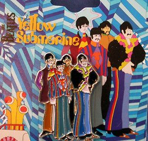 the beatles fab four yellow submarine pin l k time
