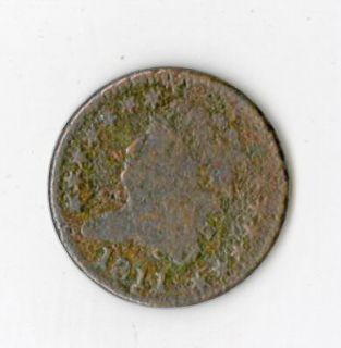 us coin 1811 classic head half cent rare date time