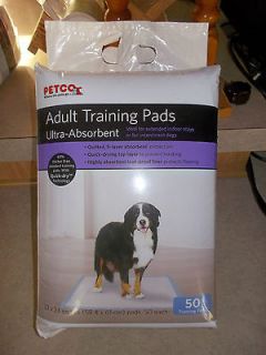 pet dog adult training pads 50 apparel time left $