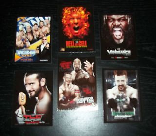  WWE World Class Events TLC 2011 CM Punk Insert Wrestling Card 7 of 10