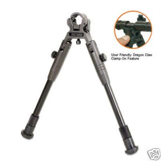   LEAPERS UTG TACTICAL MILITARY CLAMP MOUNT METAL RIFLE BIPOD  TL BP08S