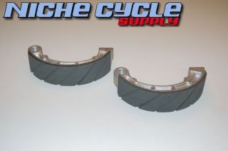 Honda GL 650 Silverwing Interstate 1983 Rear Brake Shoes Grooved