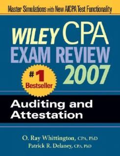Wiley CPA Exam Review 2007 Auditing and Attestation by Patrick R 