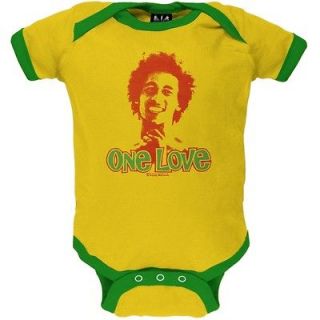 Bob Marley   One Love Infant Bodysuit Music Band One Piece T Shirt