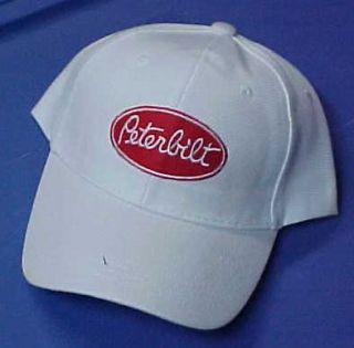 peterbilt trucks hat cap white  9 99