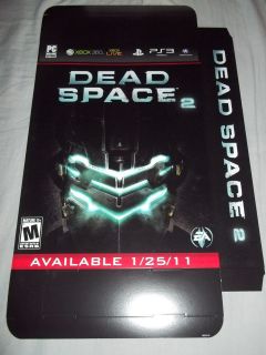 HUGE 16 Promo Display Box   NO GAME   DEAD SPACE 2   Rare XBOX 360 