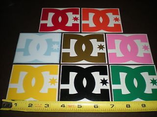 newly listed 8 set dc shoes stickers decals time left