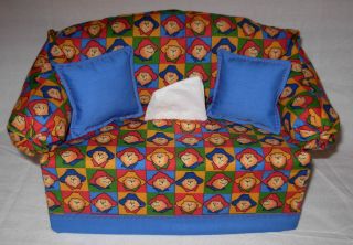 couch sofa tissue box cover paddington bear 