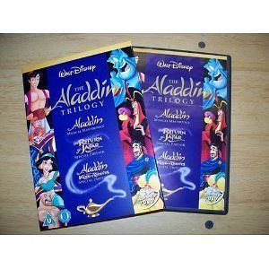 ALADDIN Trilogy 1, 2 & 3 DVD Disney Robin Williams New/Sealed R4