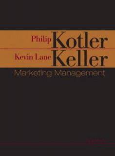   Management by Kevin Keller and Philip Kotler 2008, Hardcover