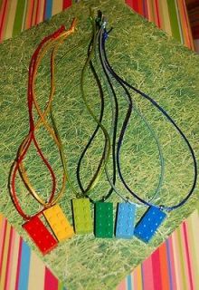 24 LEGO Necklaces Unique Birthday Party Favor Boy OR Girls Matching 