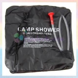 portable outdoor camping shower bag solar heated water from china