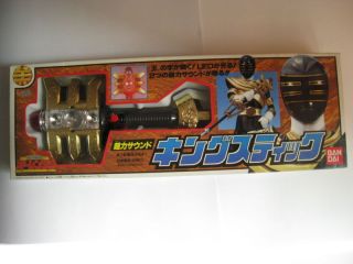 Power Ranger Zeo Ohranger King Stick Staff Japan Bandai USED