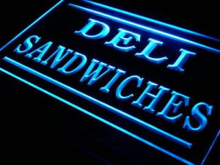 j275 b deli sandwiches cafe shop bar pub neon sign