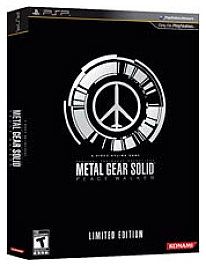 Metal Gear Solid Peace Walker Limited Edition PlayStation Portable 