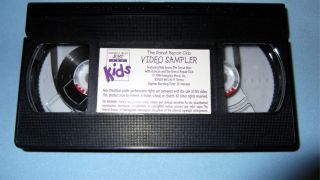 Just For Kids The Donut Repair Club Video Sampler Integrity Music 1994 