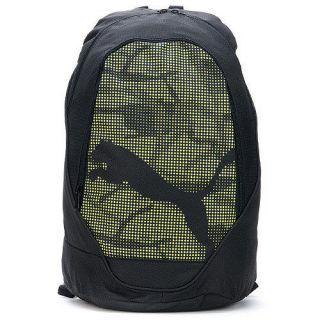brand new puma flow backpack book bag in black 06994107