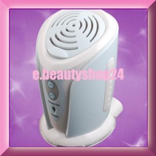 portable air ionizer purifier fan with aroma diffuser time left
