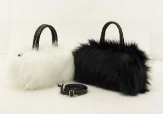   Winter Elegant Lady women Girl faux fur handbag shoulder bag Cute bag