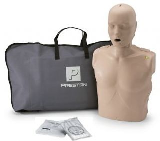 Prestan ADULT MED SKIN AED CPR Manikin WITH Rate Monitor PP AM 100M MS 