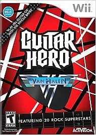 Guitar Hero Van Halen BRAND NEW Nintendo Wii Activision Stand Alone 