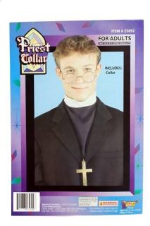 priest collar costume