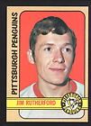 Jim Rutherford 1972 73 Topps Hockey 97 Penguins Free Shipping