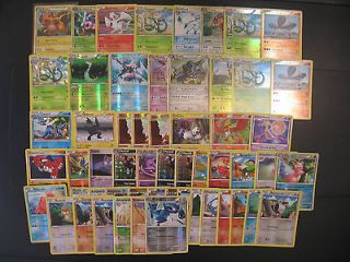 50 lot french pokemon cards with 5 holos rares time