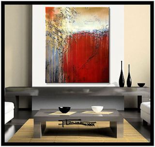   MODERN ABSTRACT WALL PAINTING FINE ART.READY TO HANGELOIS​Exxx