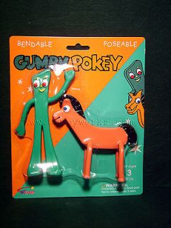 new gumby and pokey bendable figure 2 pack time left