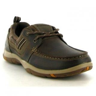 Skechers Shoes Genuine Newman Vinci Brown Mens Boat Inspired Sizes UK 