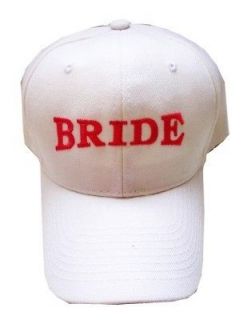 bride white red wedding adjustable baseball hat cap more options
