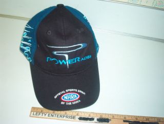 powerade sports drink of the nhra embroidered cap nick time