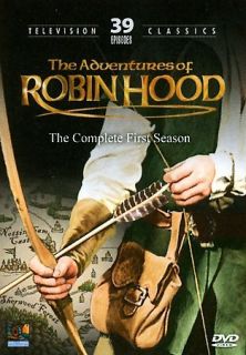 The Adventures of Robin Hood   The Complete First Season (DVD, 2008, 4 