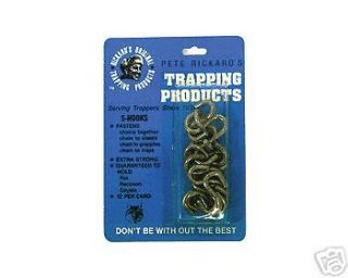 pete rickard new trapping supplies heavy duty s hooks time