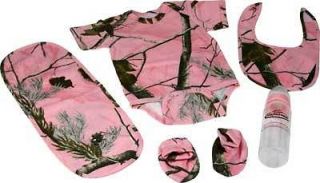 baby outfit pink realtree camo combo for infants 1543