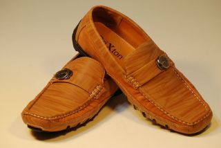 New Mens Casual Shoes Cowhide Driving Moccasins Slip On Loafers Flats 