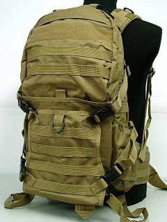 tactical molle patrol rifle gear backpack coyote brown from hong
