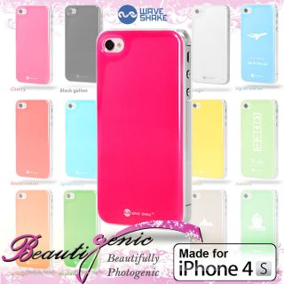 Wave Shake Fruit Pudding Ultra thin Resin Back Case Cover for Apple 