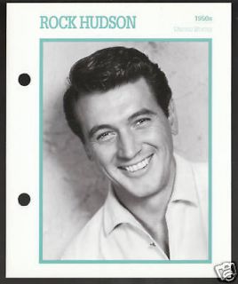 rock hudson atlas movie star picture biography card from canada