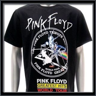 Sz M Pink Floyd T shirt World Tour Tribute Rock Tour Concert