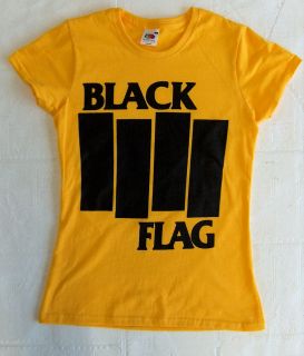BLACK FLAG HENRY ROLLINS CBGB PUNK ROCK SUNFLOWER YELLOW LADY FRUIT 