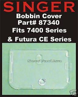singer bobbin cover 87456 fits futura ce replaces 87340 time