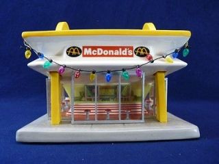 McDonalds Restaurant Building & Sign McMemories Collection Rare Brand 