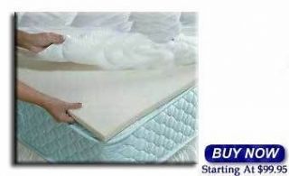 Newly listed 3 FULL 6.3 MEMORY FOAM MATTRESS PAD, BED TOPPER SALE