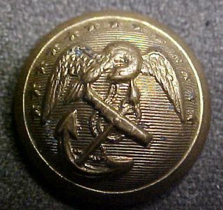 indian war domed brass usmc 7 8 button marked pippey co  9 