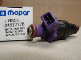 4612176 Mopar Six (6) NEW OEM Fuel Injectors All 3.3L 92 93 Super 